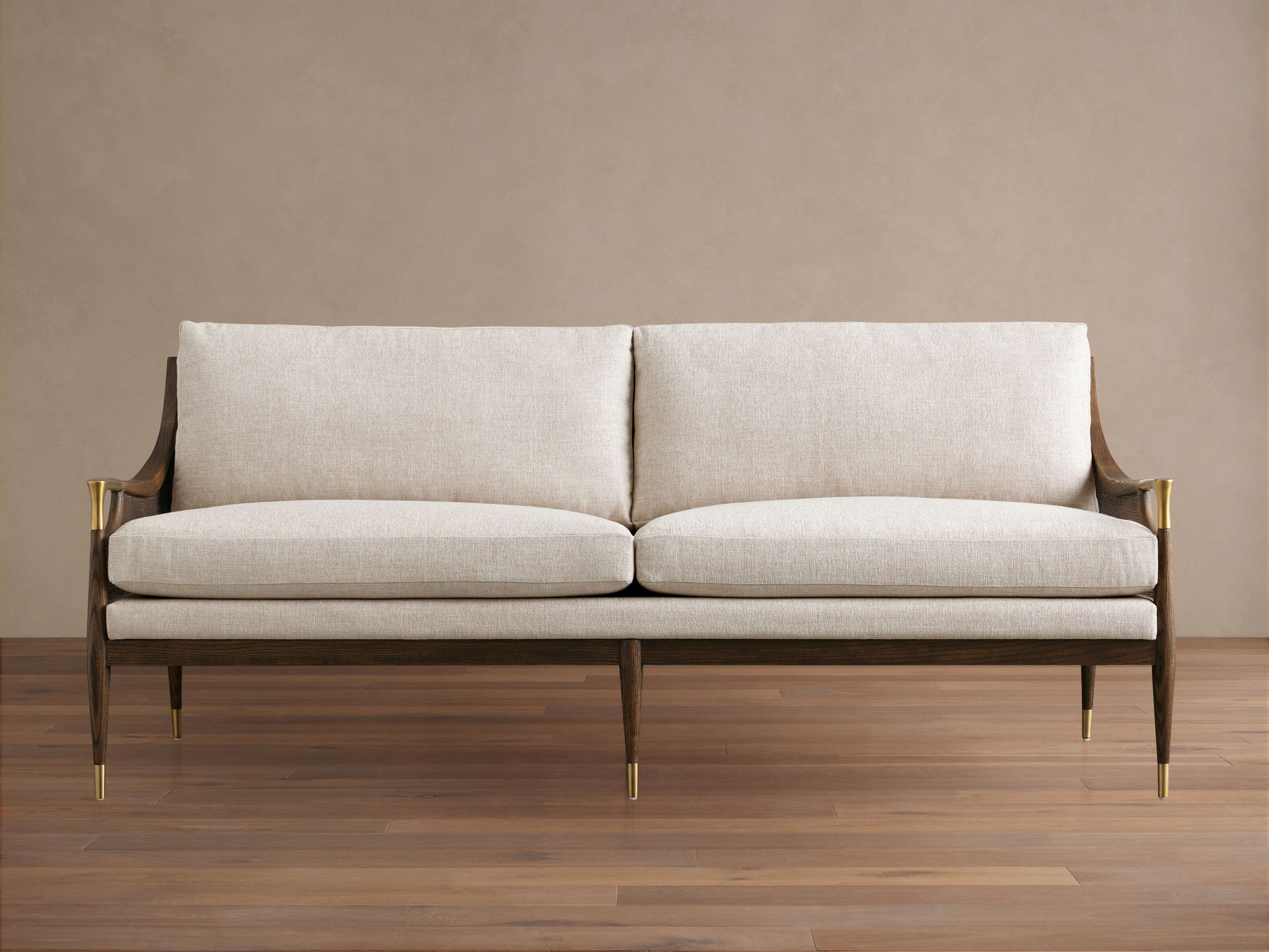 Fisher Cane Back Sofa
