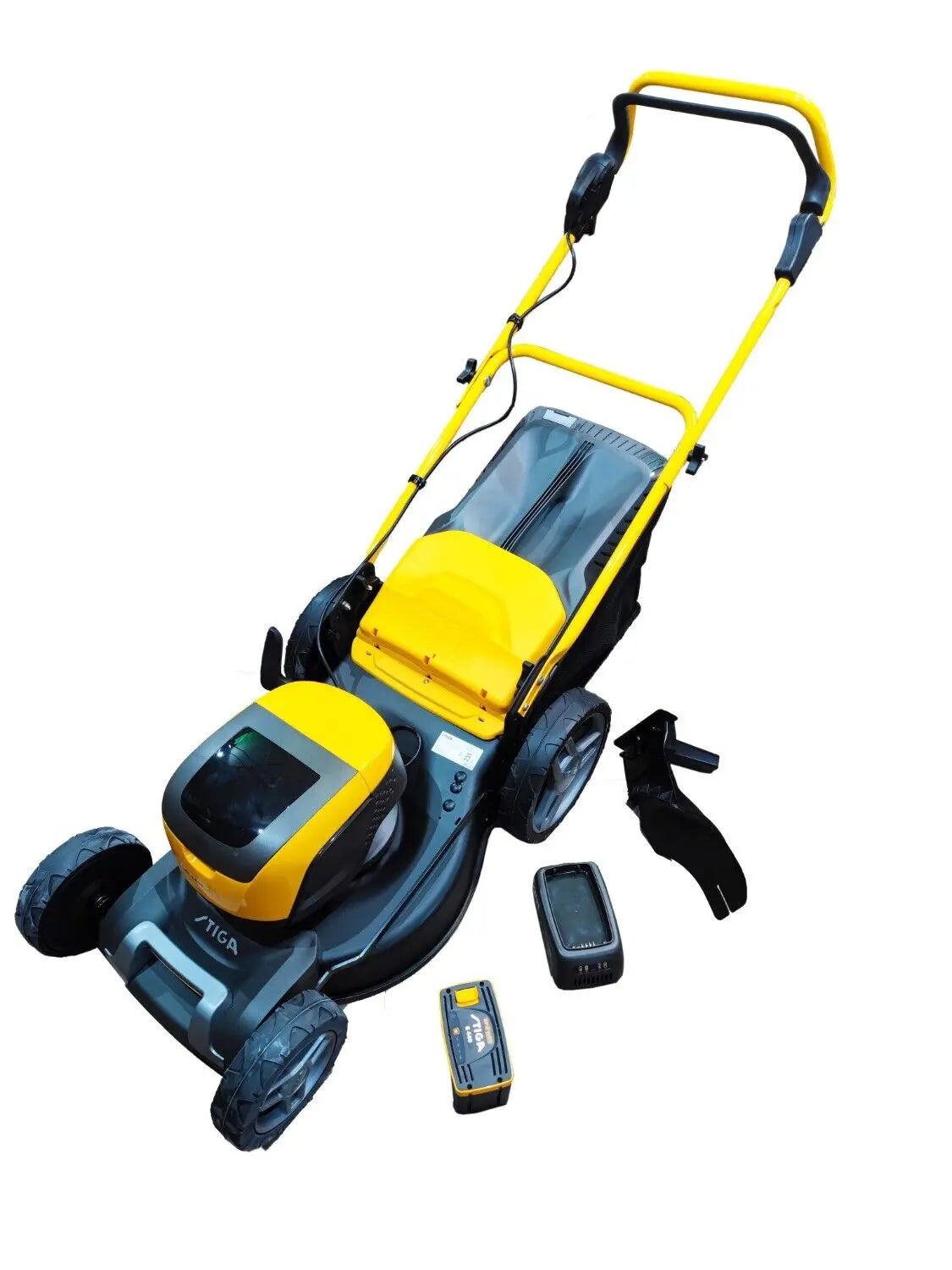 Stiga Akku-Rasenmäher Collector 548 AE Kit inkl. 1xAkku 48V 4Ah und Ladegerät Fa