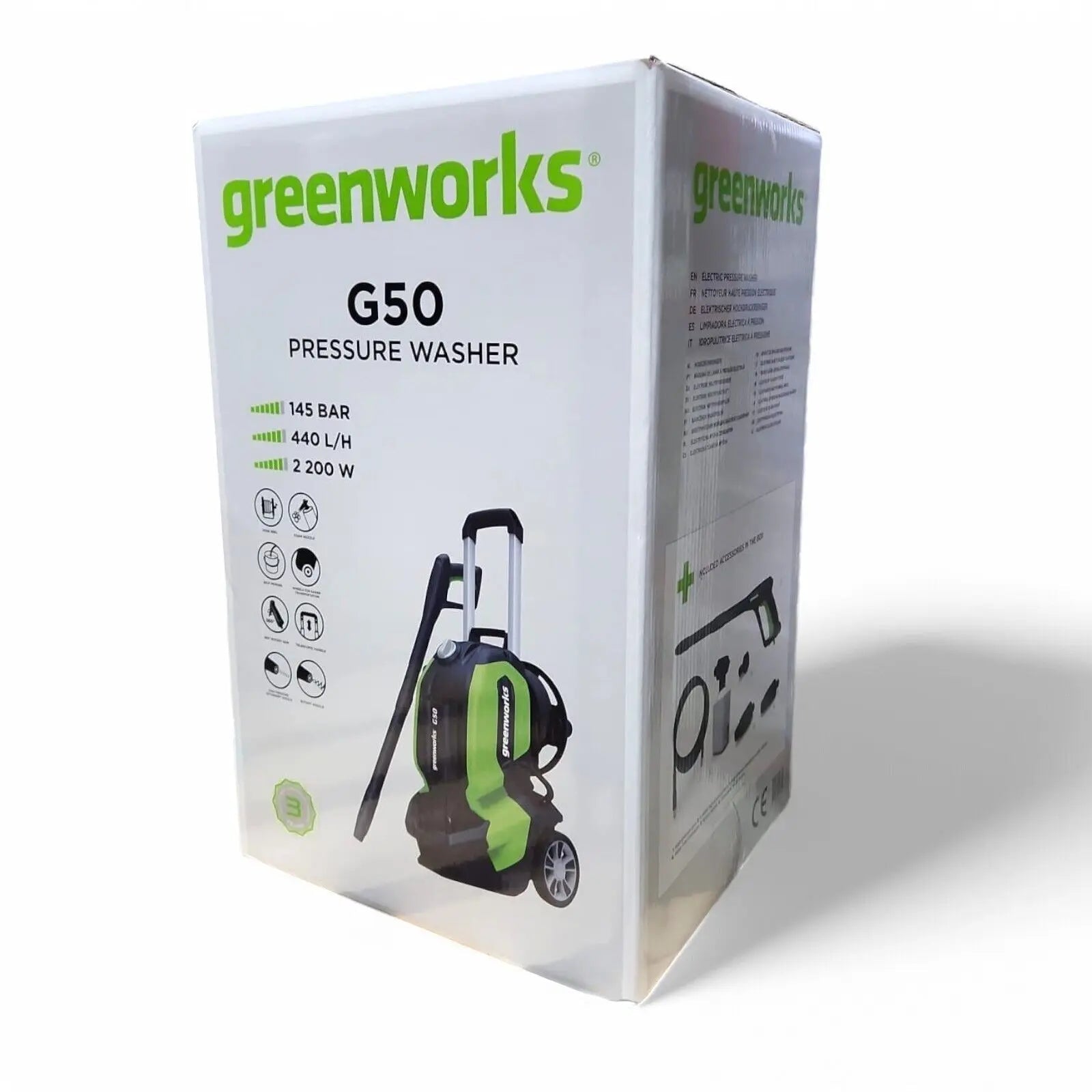 Greenworks Hochdruckreiniger G50 145 Bar