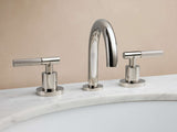 Crewe Knurled Faucet in Polished Nickel