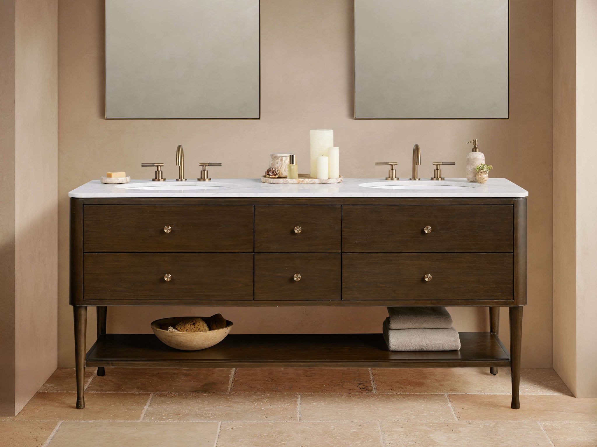 Laurent Double Washstand