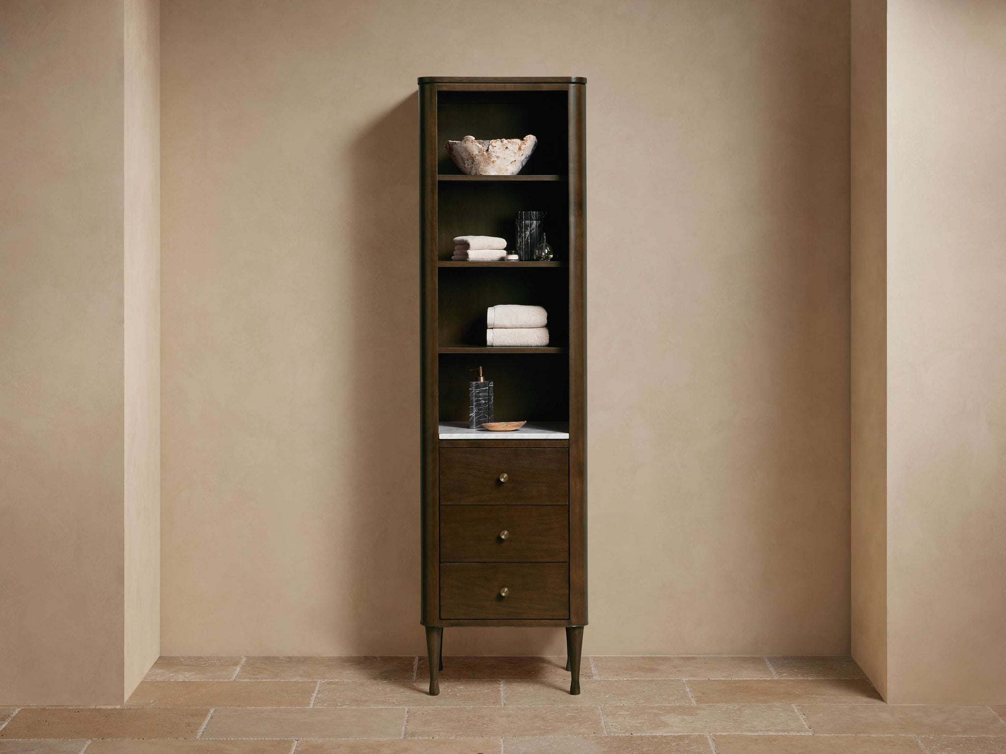 Laurent Tall Bath Cabinet
