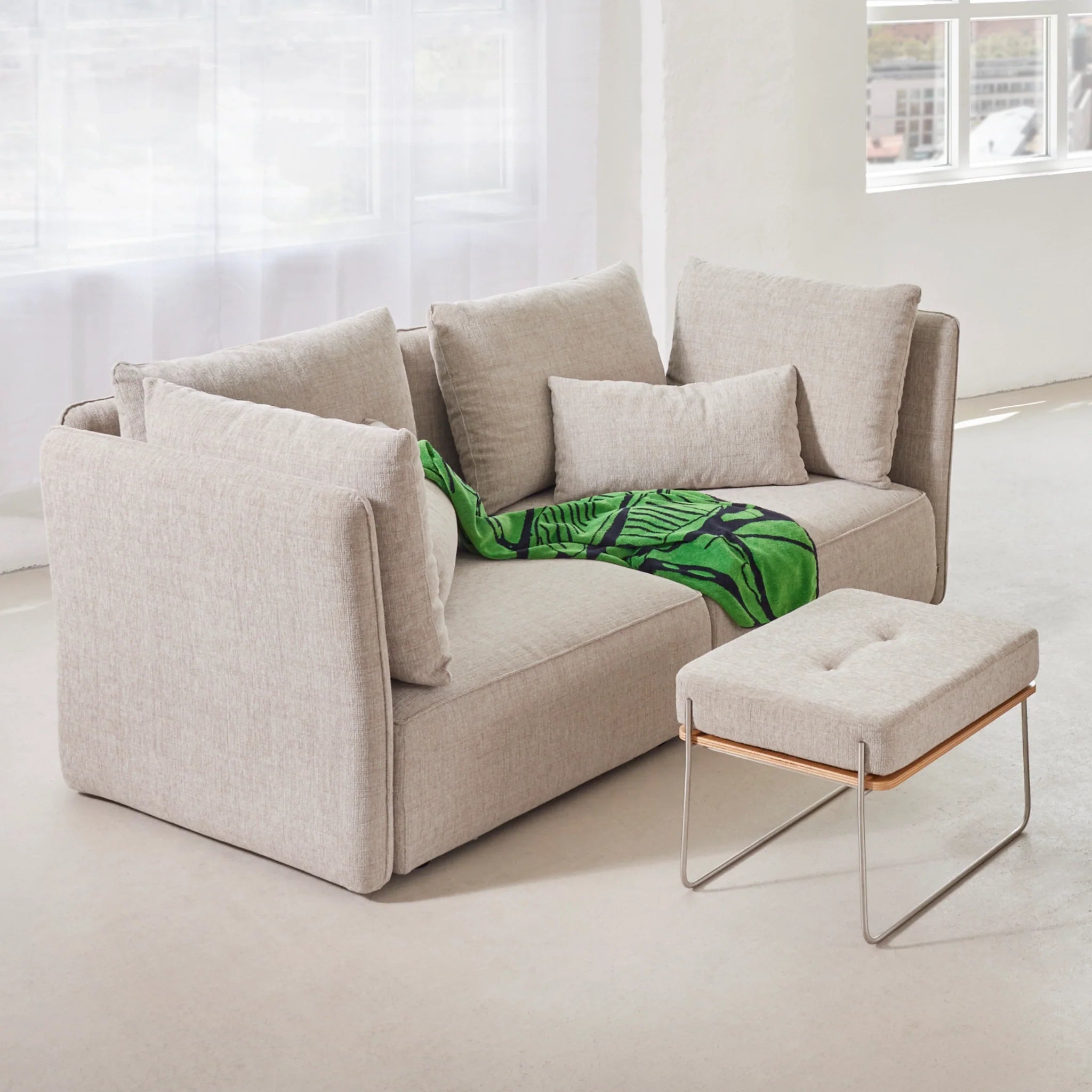 2-Sitzer modulares Sofa NICA