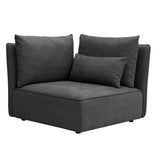 Eckelement für modulares Sofa NICA