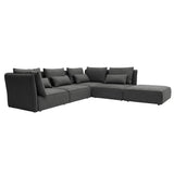 XL modulares Ecksofa in L-Form NICA