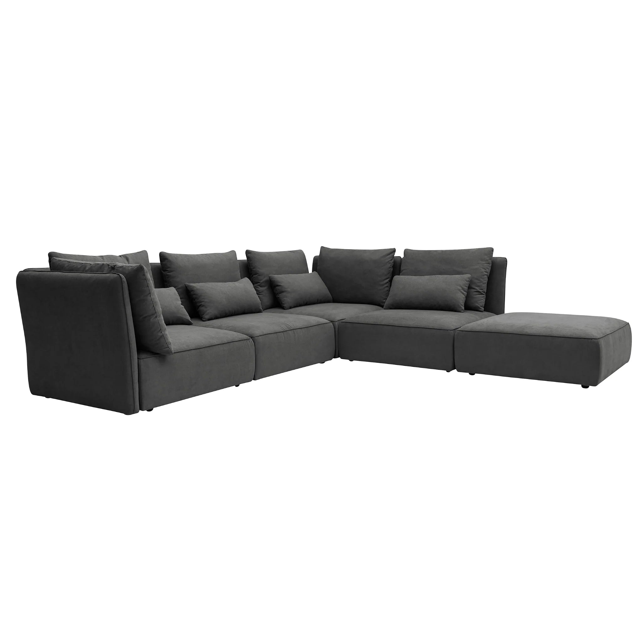 XL modulares Ecksofa in L-Form NICA